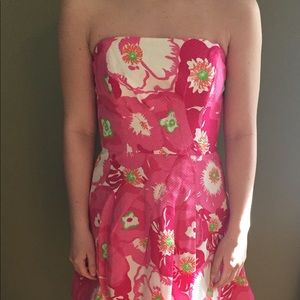 Lilly Pulitzer Strapless Dress